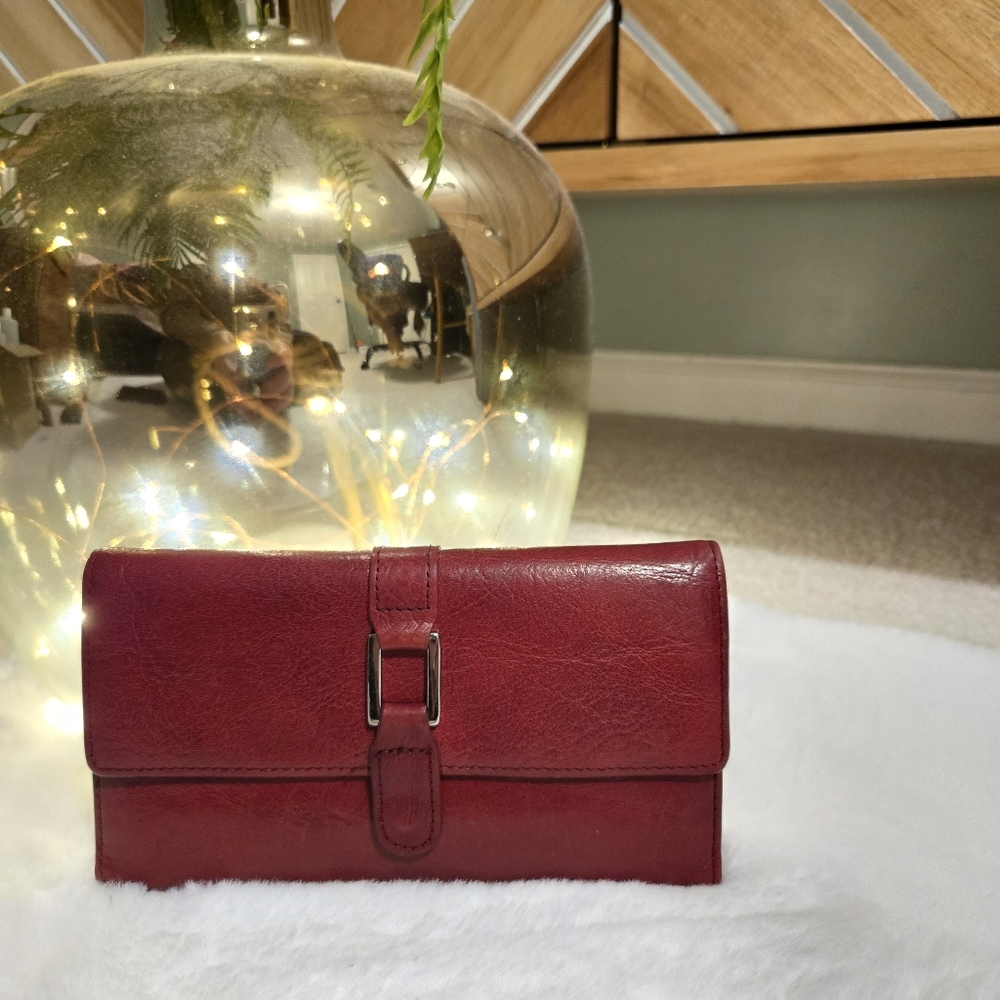 Vintage leather wallet
